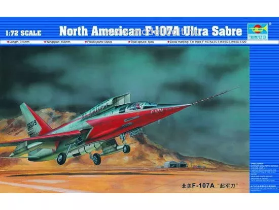 Trumpeter - North American F-107 A Ultra Sabre